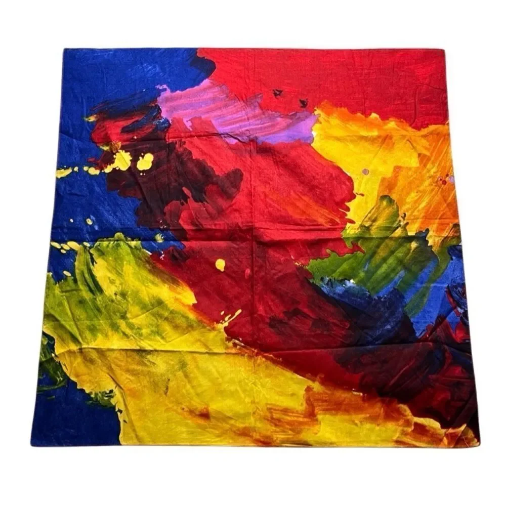 Element Present X Lush Vibrant Yellow and Orange Japanese Knot Wrap